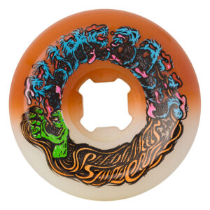 Slime balls 56mm Hairballs 50-50 White Orange 95a