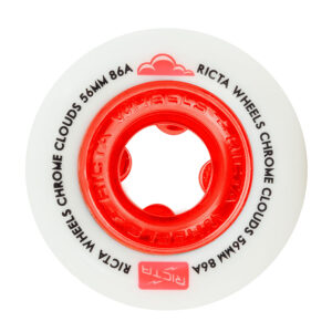 Ricta 56mm Chrome Clouds Red 86a