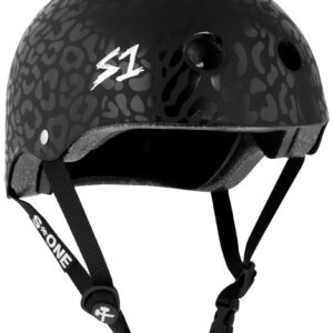 S1 LIFER HELMET - BLACK LEOPARD MATTE - HOSOI COLLAB