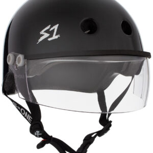 S1 LIFER VISOR HELMET - GEN 2 - BLACK GLOSS