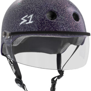 S1 Lifer visor purple gloss glitter