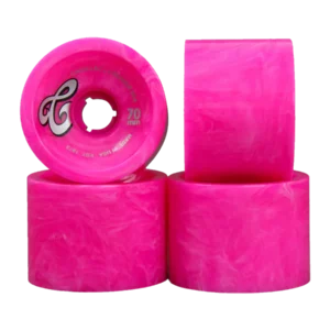 Cadillac Wheels Cruisers 70mm/80A Pink Marble