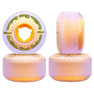 Cadillac Wheels Clout Cruisers 57mm/80A Purple/Yellow