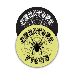 Web Relic white sticker