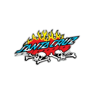 Santa cruz Salba vodoo sticker 10 cm