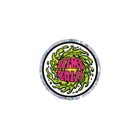 Slime balls logo prismatic  6 cm
