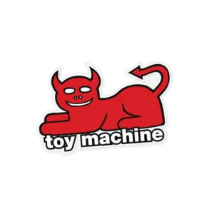 Toy machine devil cat sticker 13 cm