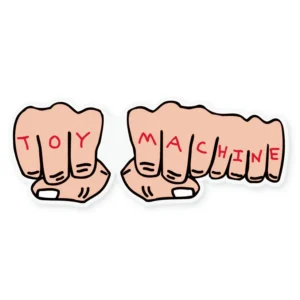 Toy machine fist sticker 15 cm